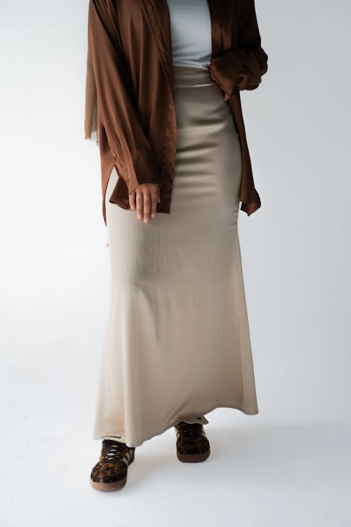 Beige skirt - Image 4