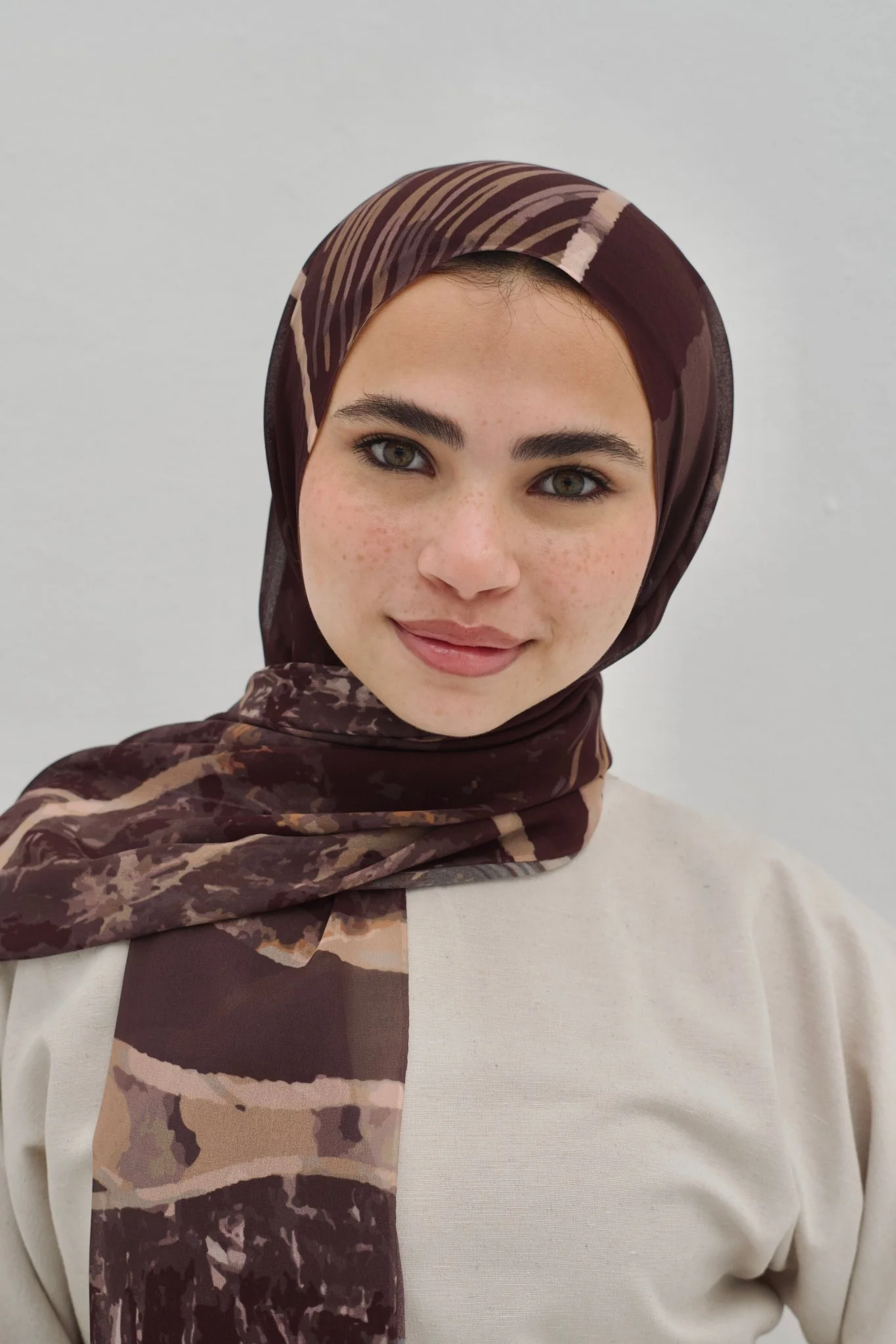 Brown Diva chiffon - Image 3