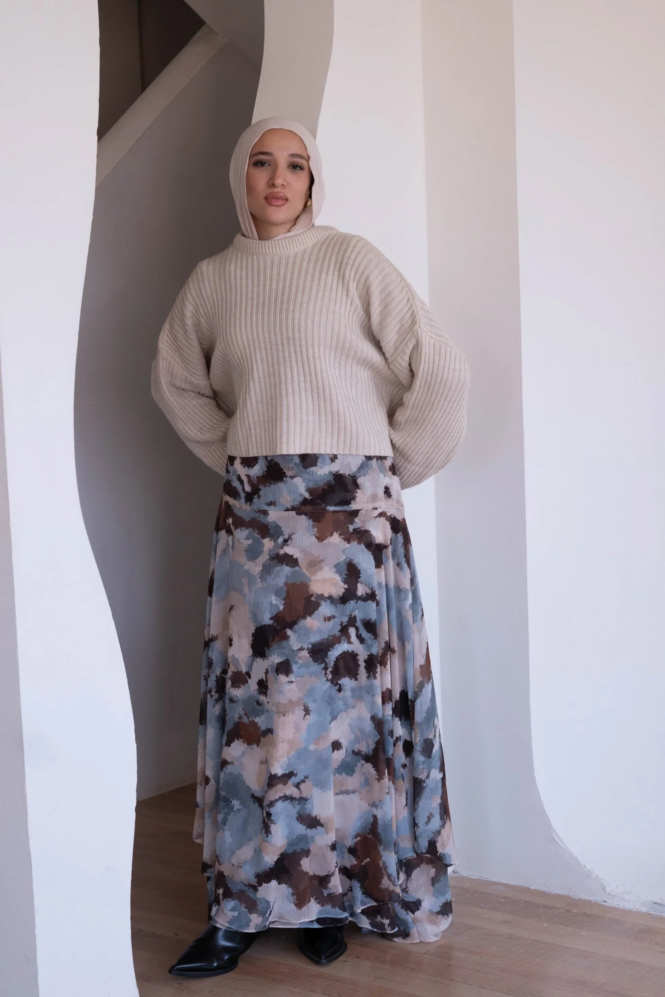 Cornelia Chiffon Skirt - Image 4