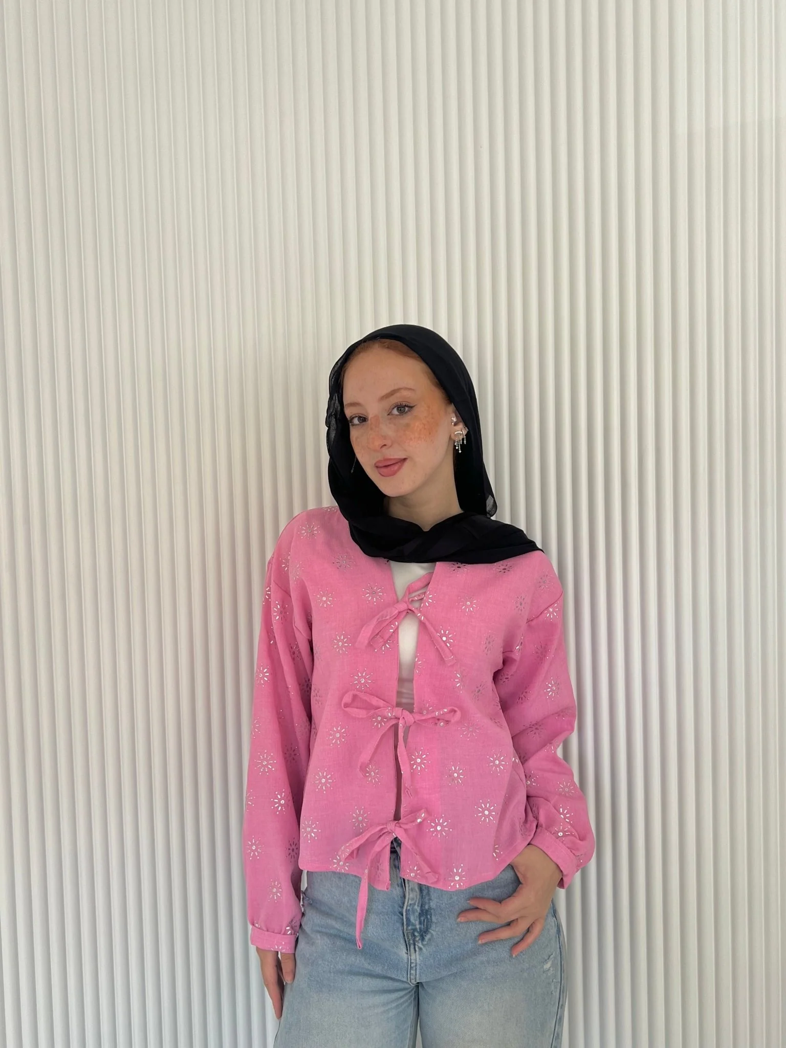 Fay blouse in pink