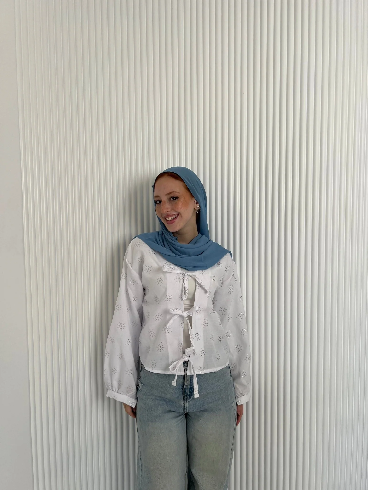 Fay blouse in white