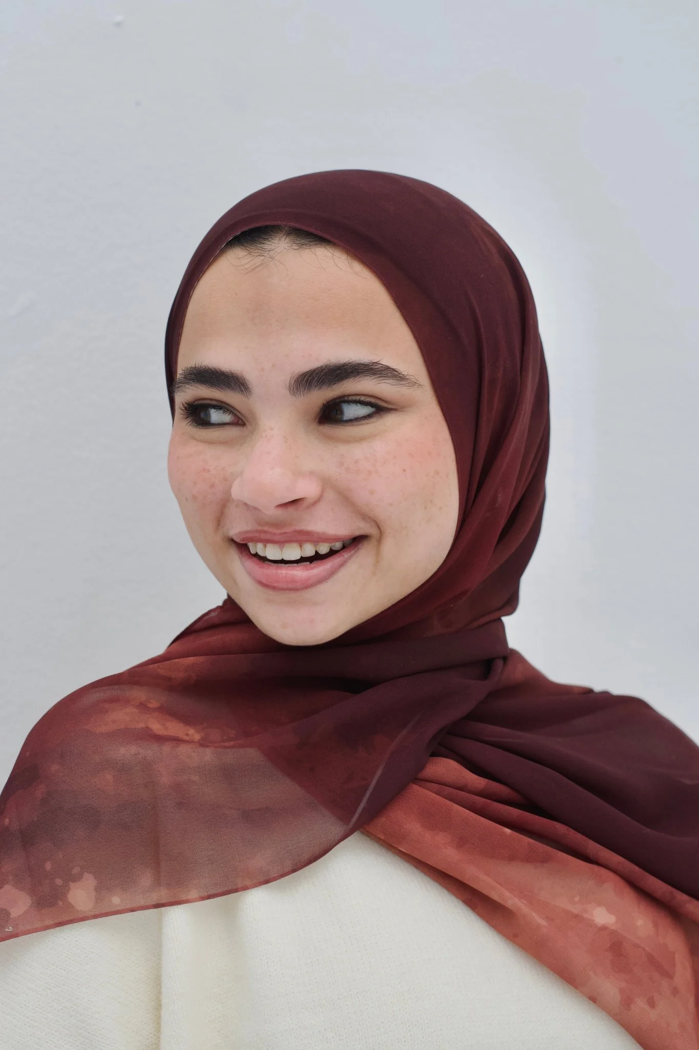 Juliette chiffon scarf - Image 3