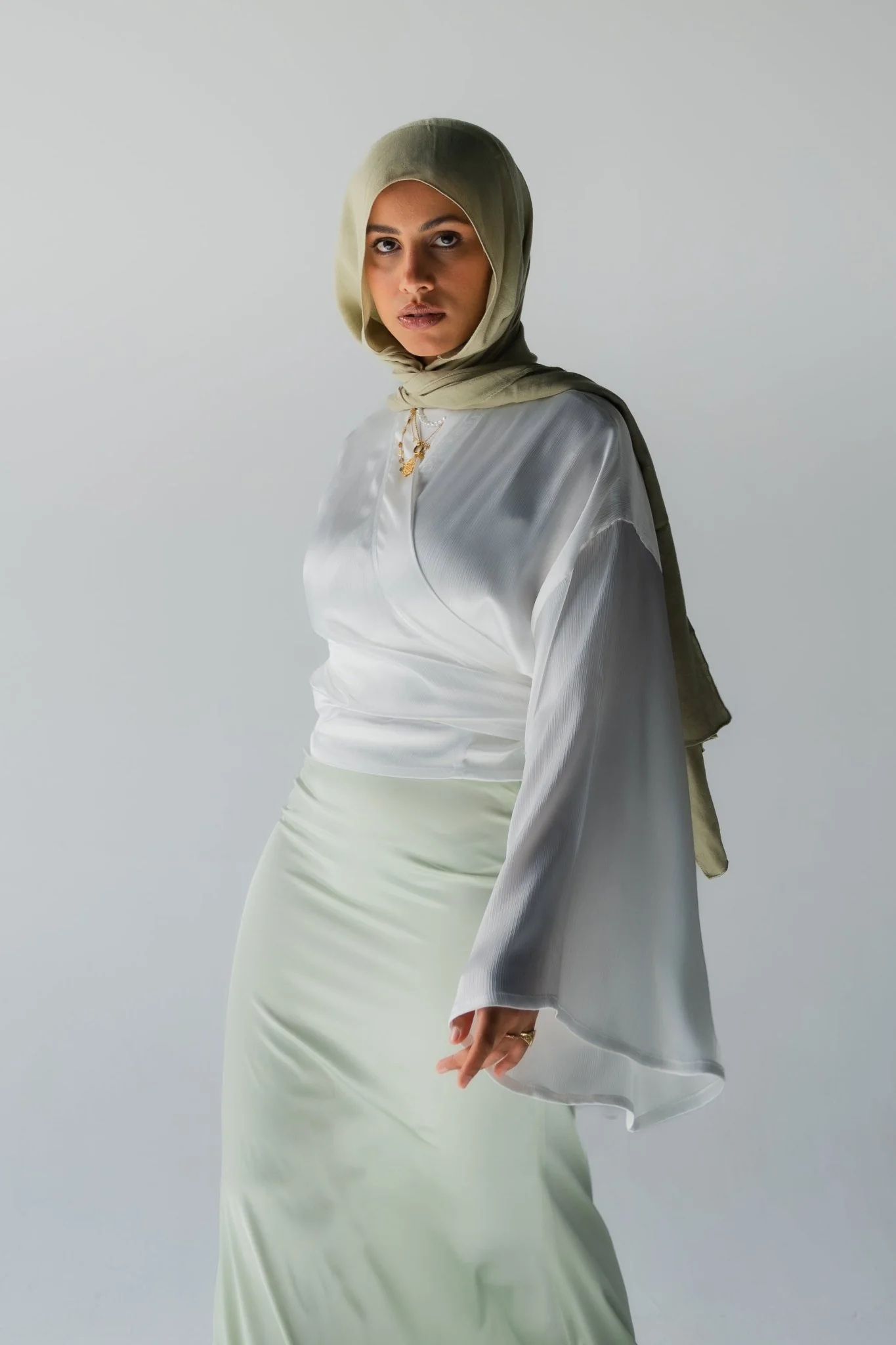 Light mint skirt - Image 2