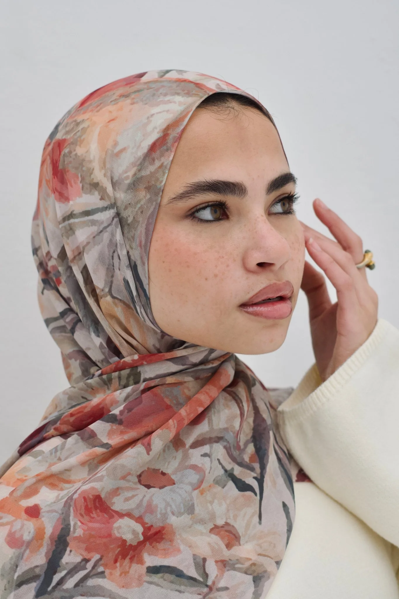 Malika chiffon scarf - Image 4