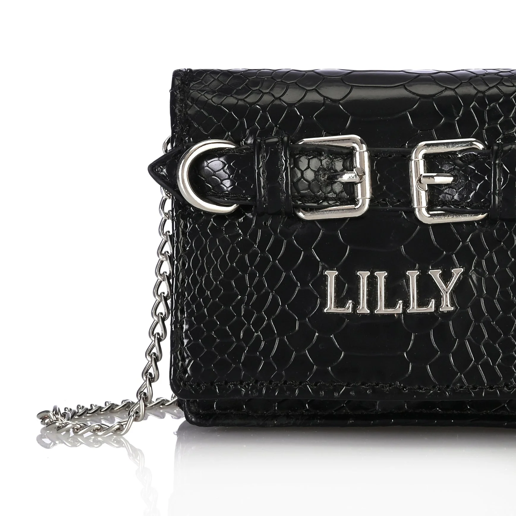 Mini Envelope Wallet With Strap - Image 5