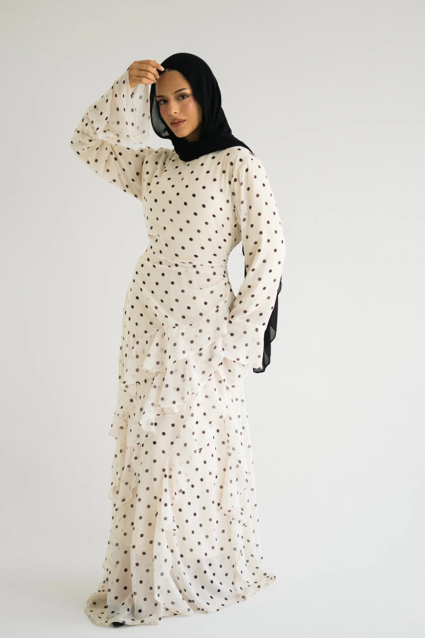 Polka Dot Maxi Dress - Image 2
