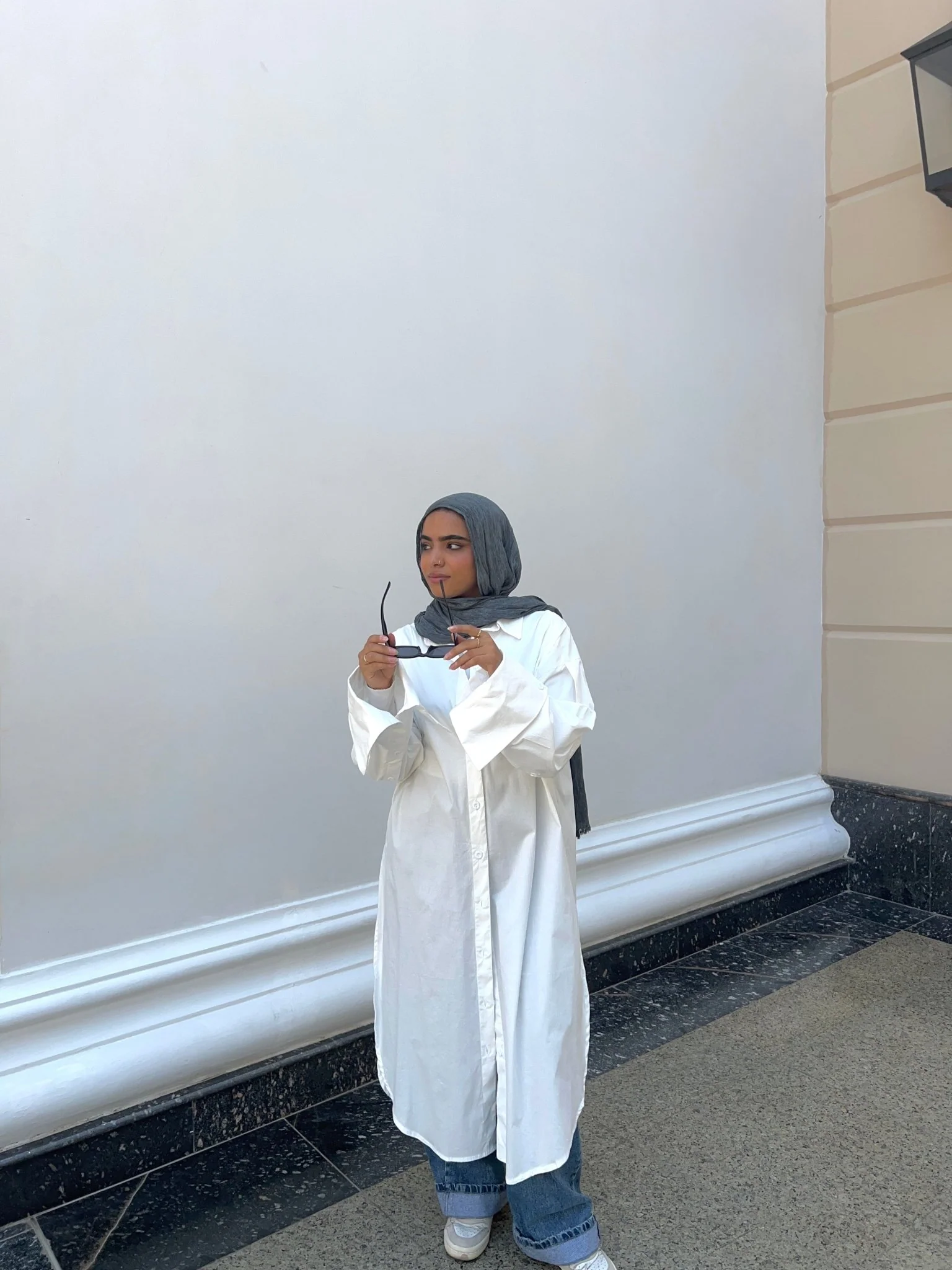Oversized Cotton Poplin Shirt