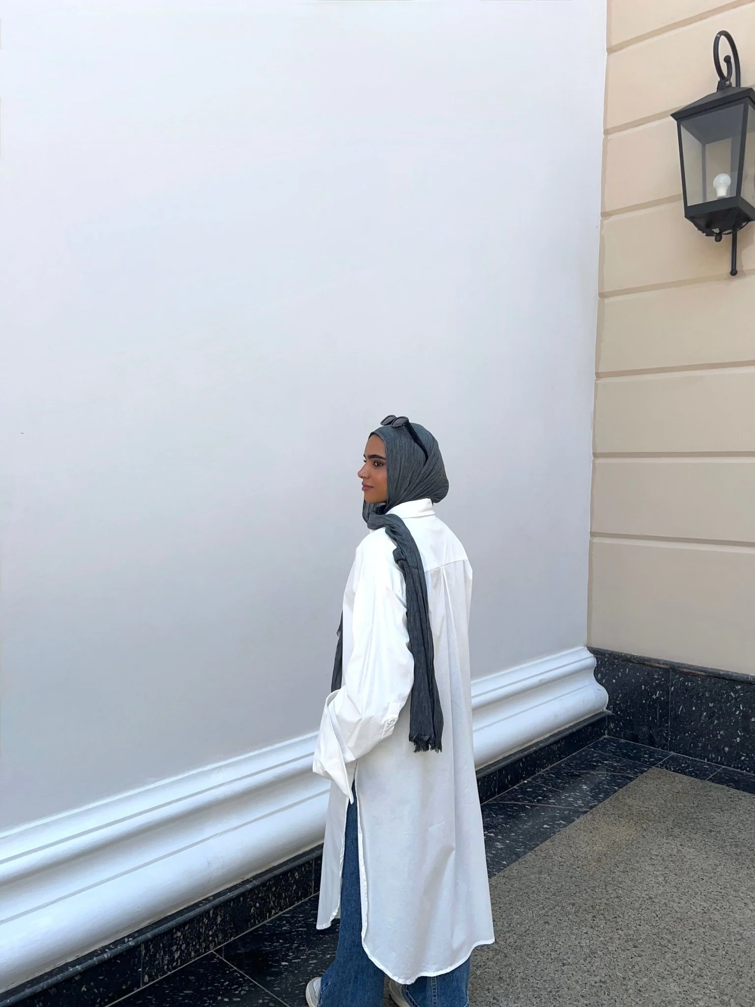 Oversized Cotton Poplin Shirt - Image 3