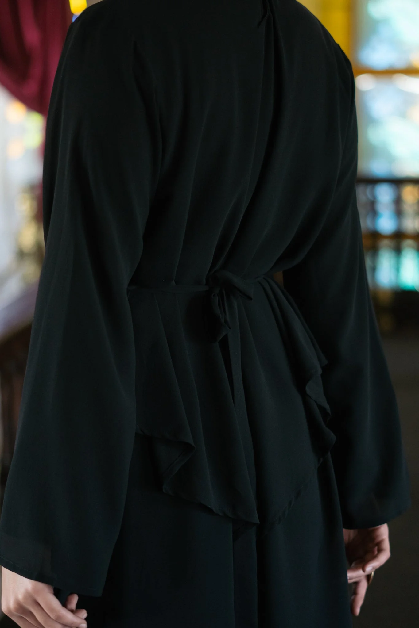 Swan chiffon dress - Image 4