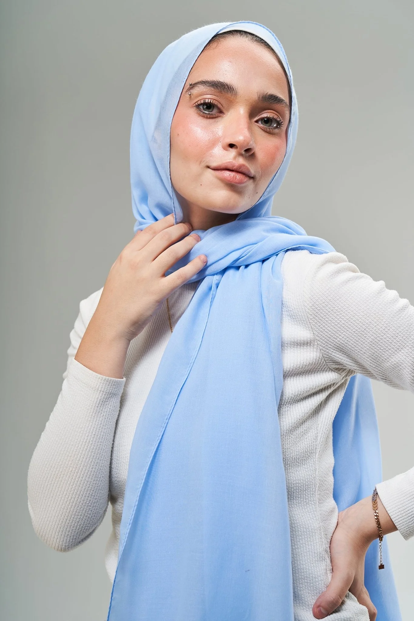 Baby Blue Cotton - Image 3