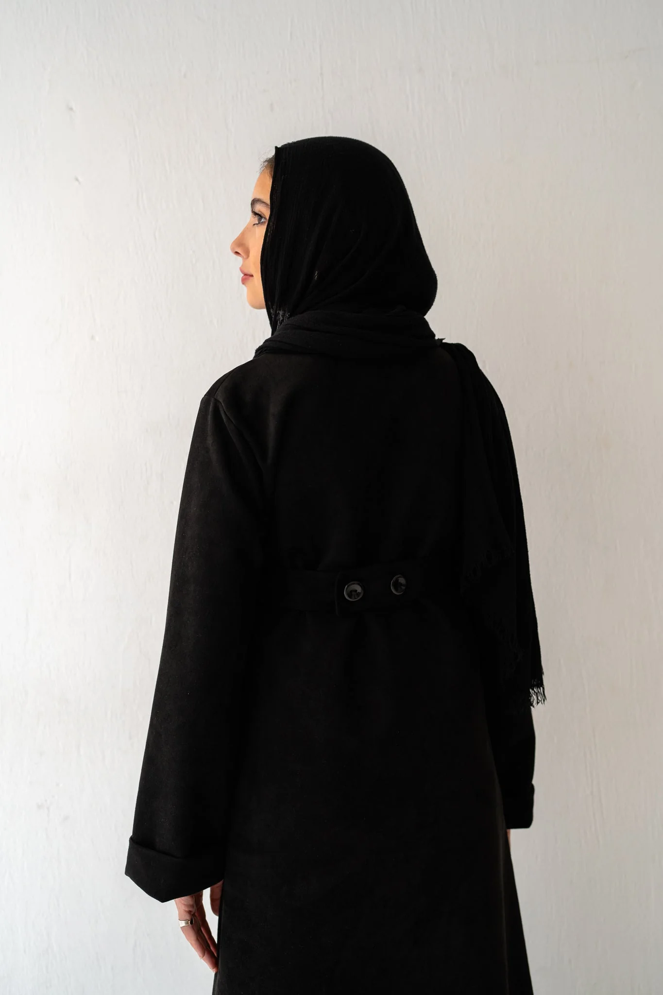 Black Suede Dress - Image 4