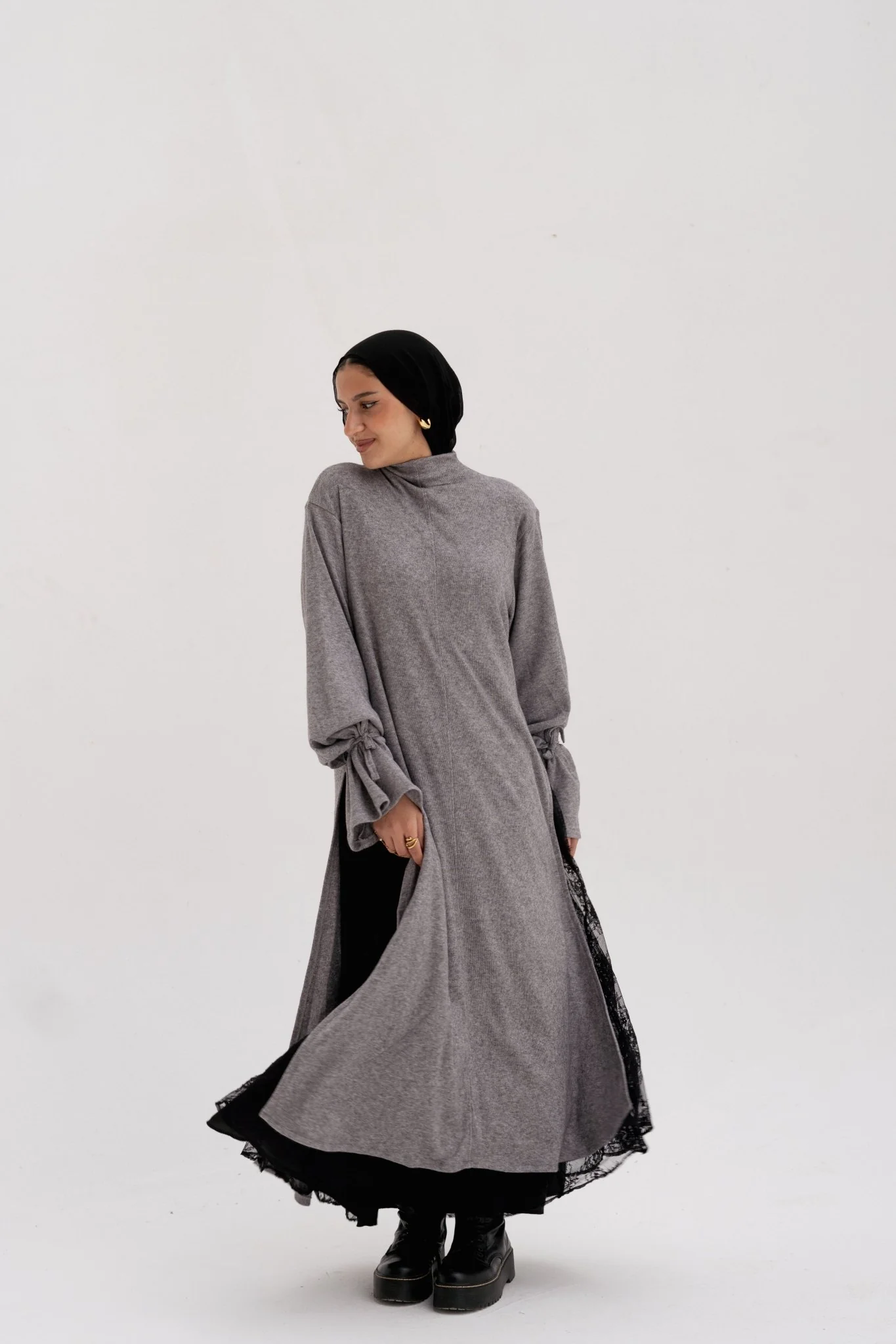 Side-slit dress