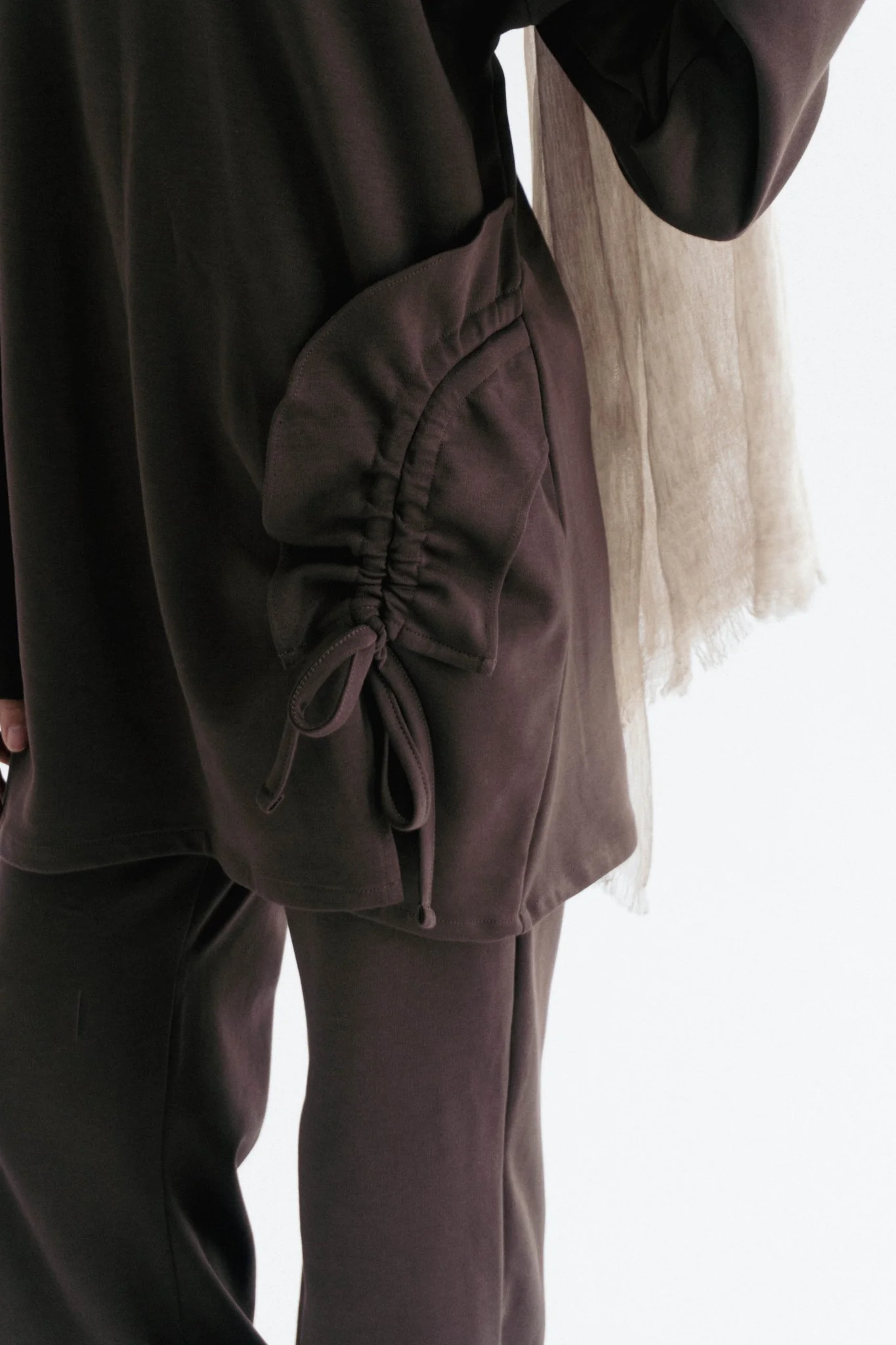 Side tie relaxed top - Image 2