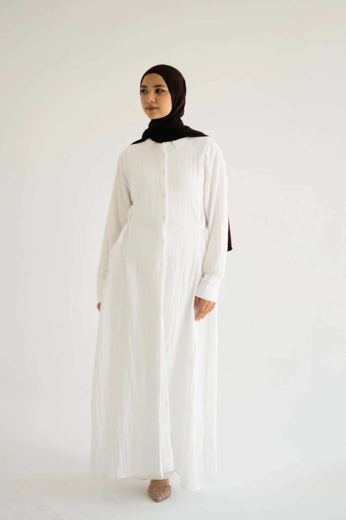 Tie - side long shirt - Image 3