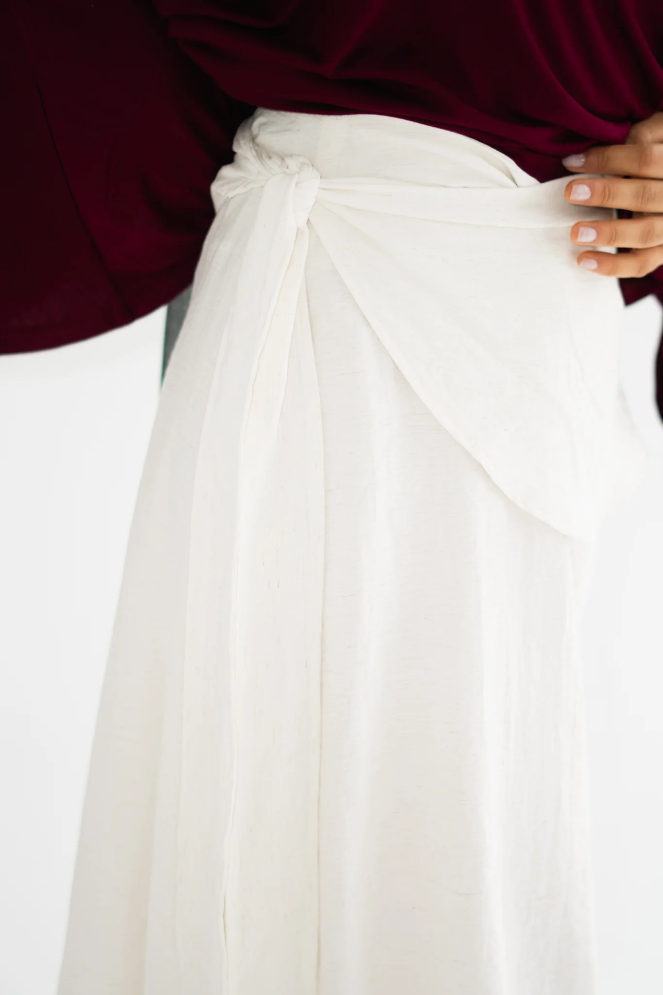 Tie Waist Skirt - Image 5